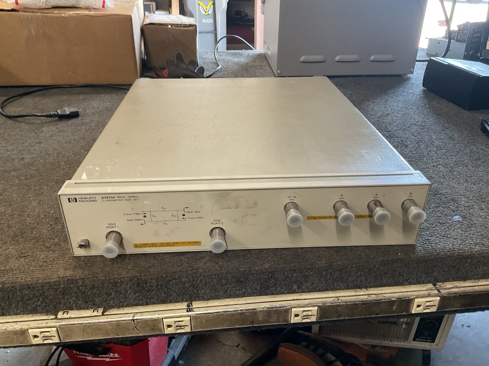 Hewlett Packard HP 87511A S-Parameter Test Set RF Network Analyzer