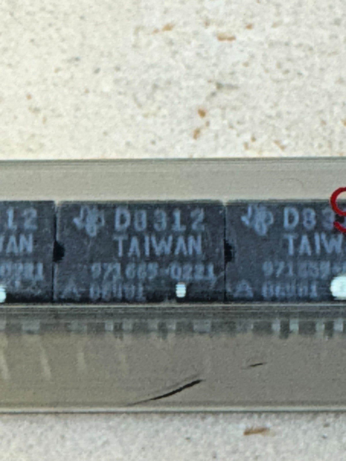 Texas Instruments 971665-0221 New Test Dotted