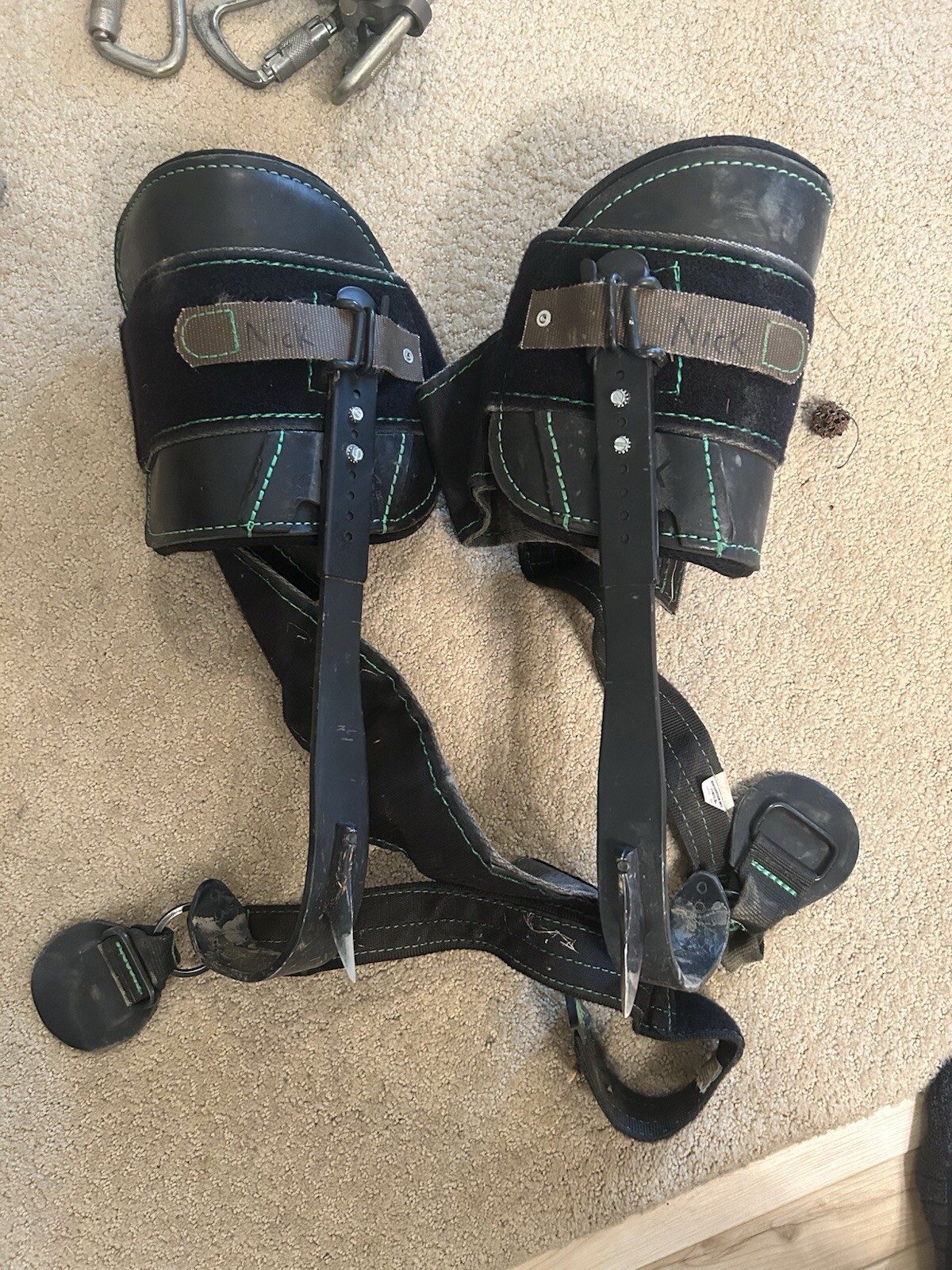 Matching Buckingham Climbing Gear With Tool Board And Bag Plus Tools