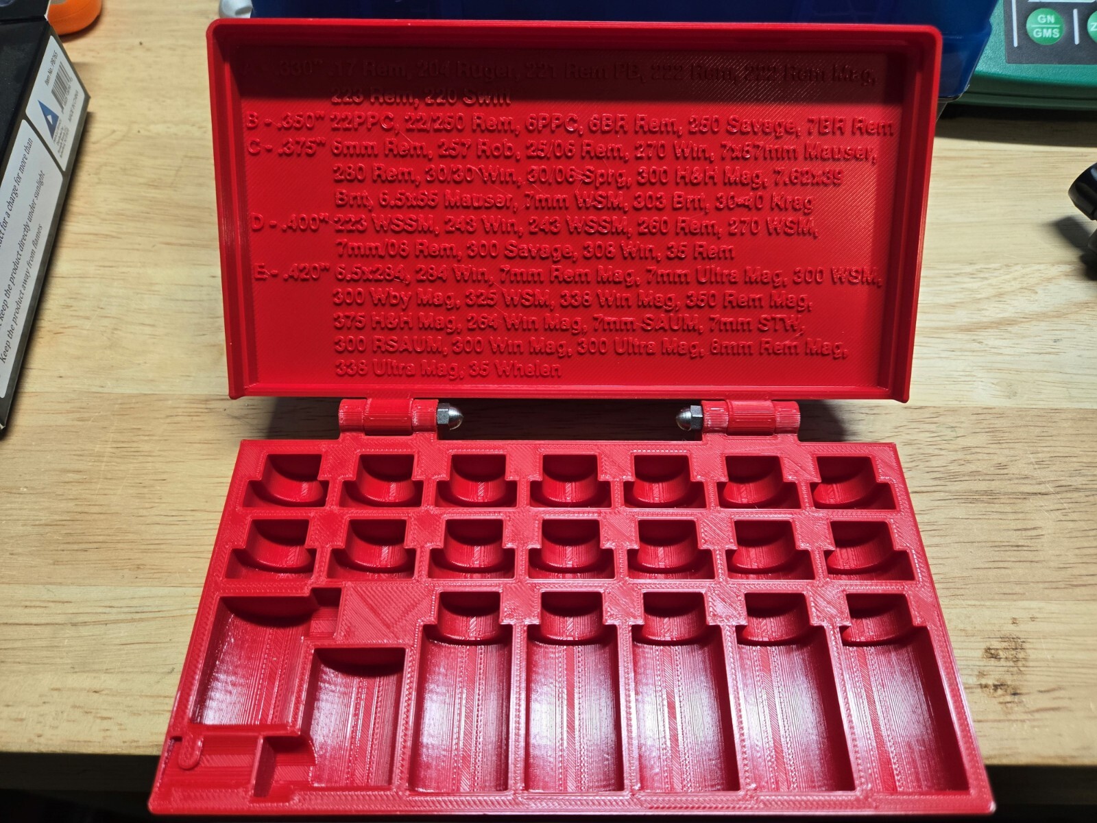 Hornady Bullet Comparator and Headspace Gauge Storage Box