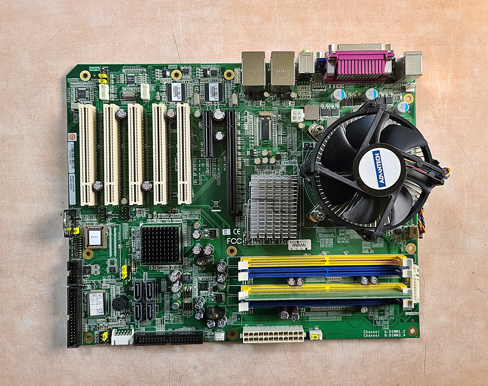 Advantech Industrial Main board AIMB-762VG