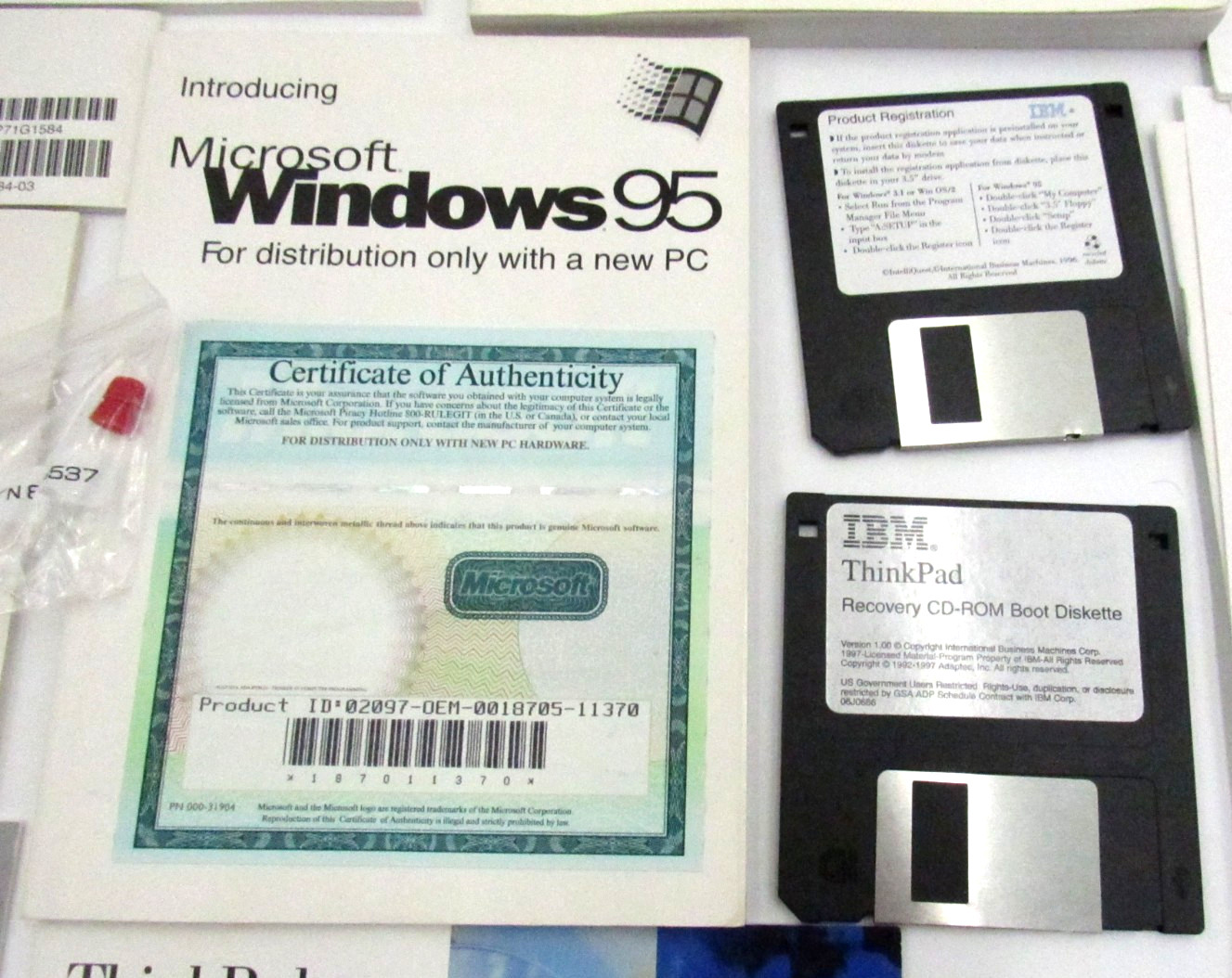 IBM ThinkPad 380 380D Laptop Booklets instructions Catalog Users Guide Set Lot