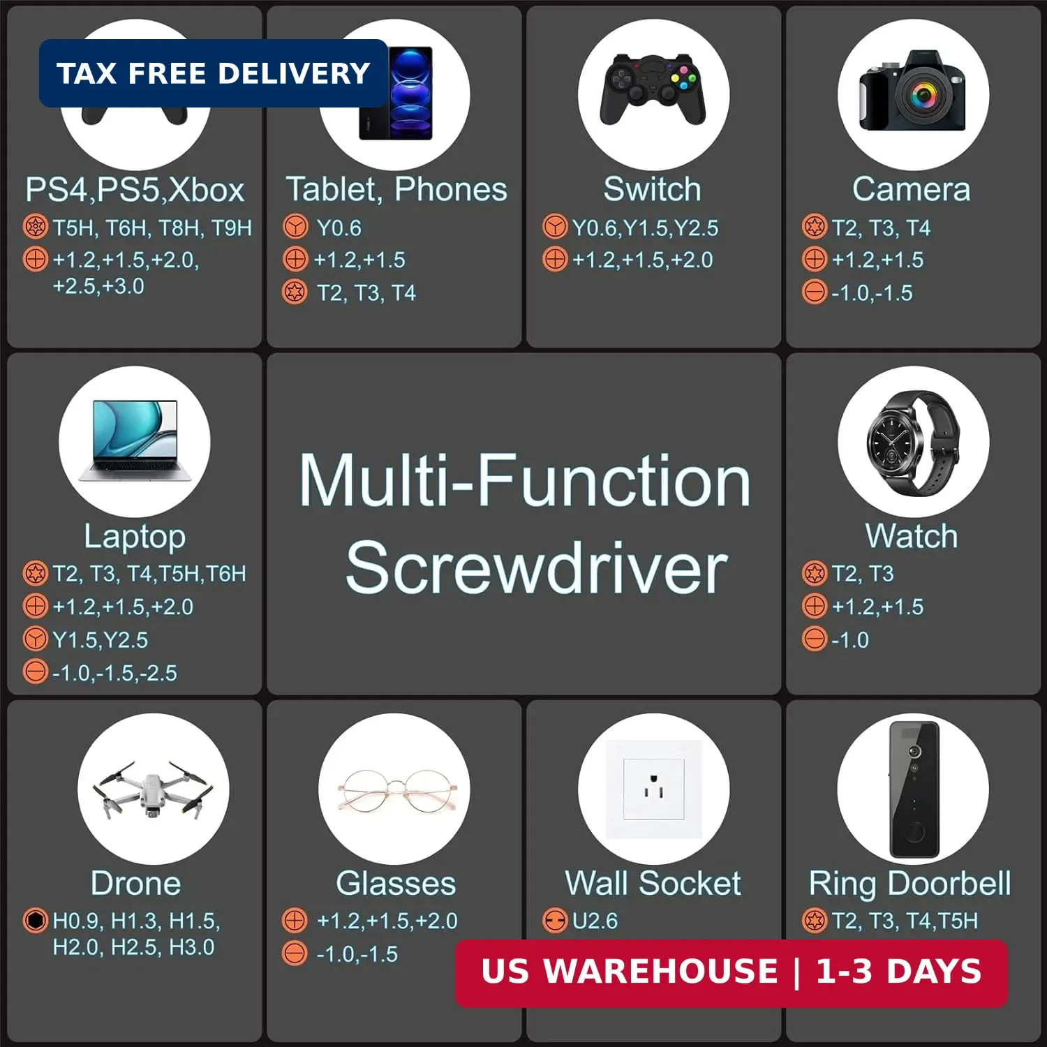 45PC Cleaning Repair Tool Set Screwdriver Kit For PS5 S4 Xbox Controller Console