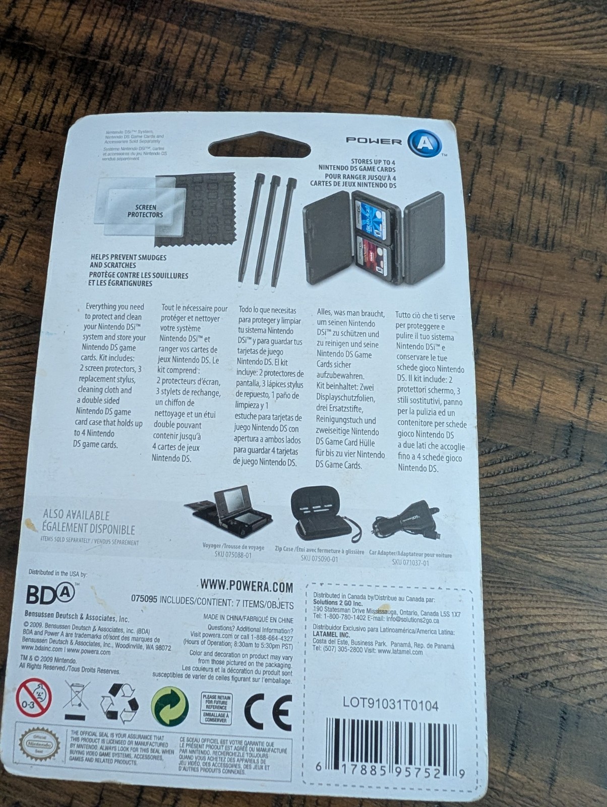 Nintendo DS Clean & Protect Kit Sealed