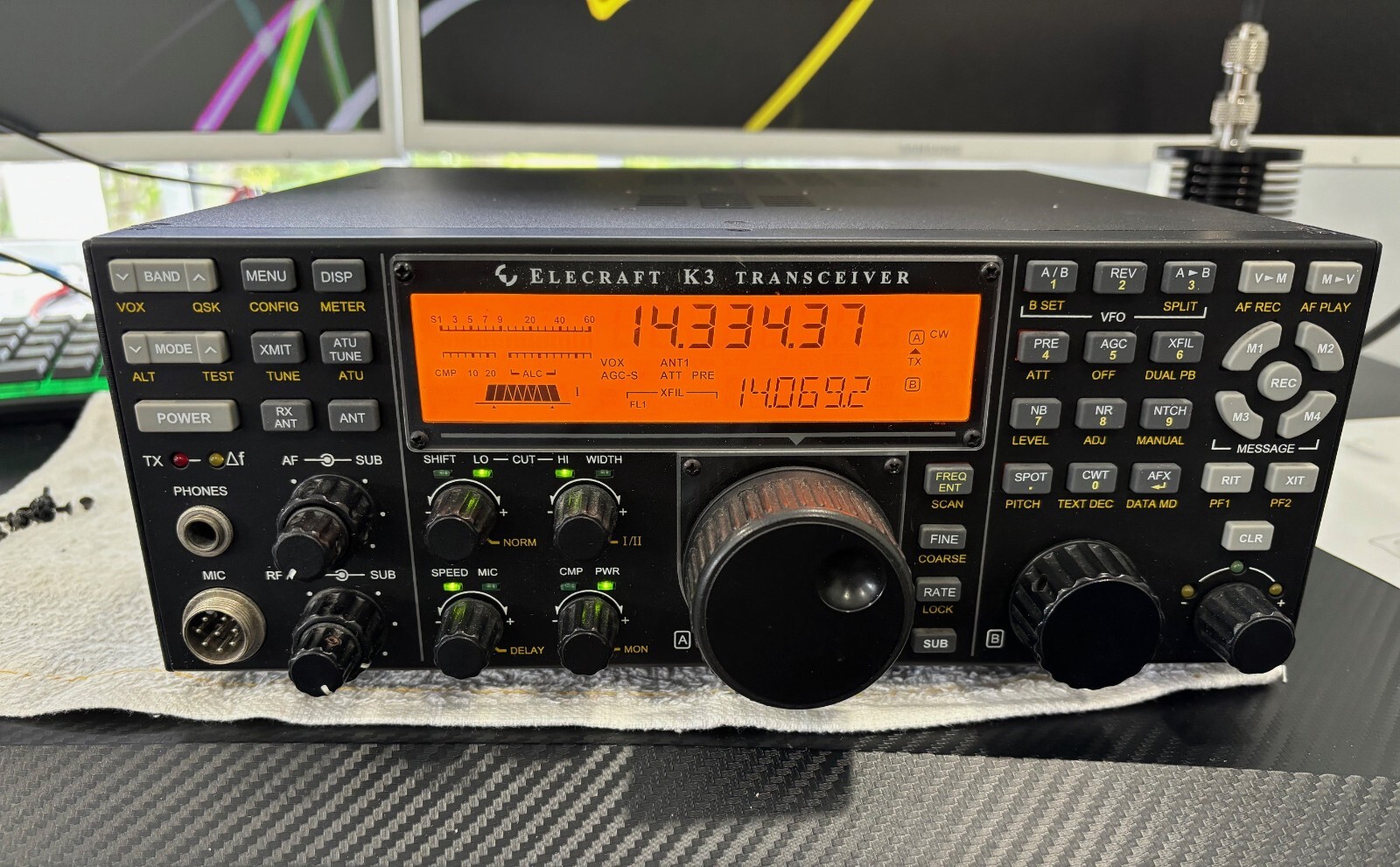Elecraft K3/10 High Perf 160-6m Transceiver    2.7 # 3099  10 Watt QRP