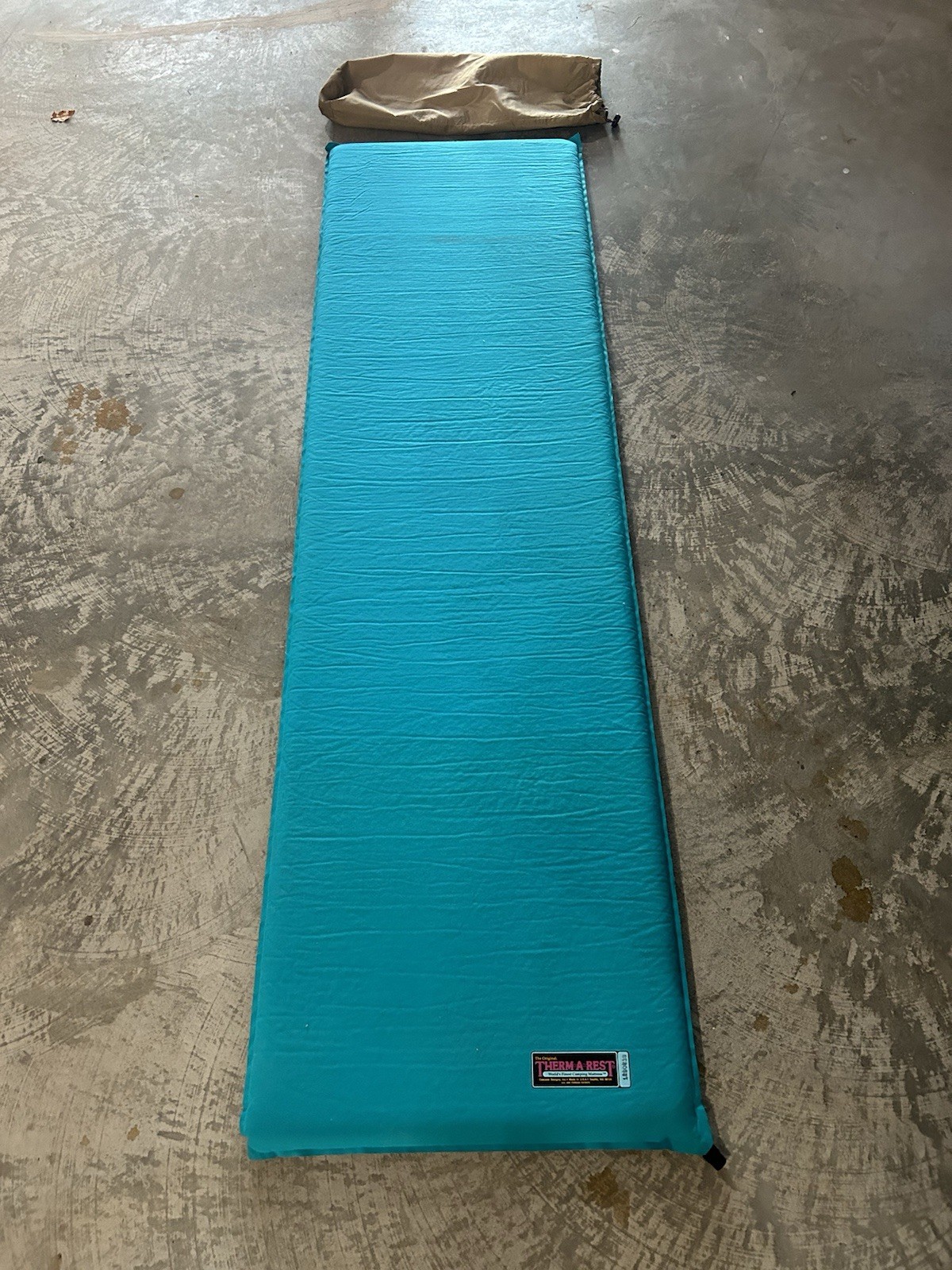 Vintage THERM-A-REST Original Sleeping Mattress Classic Camp Rest - 21” X 70”