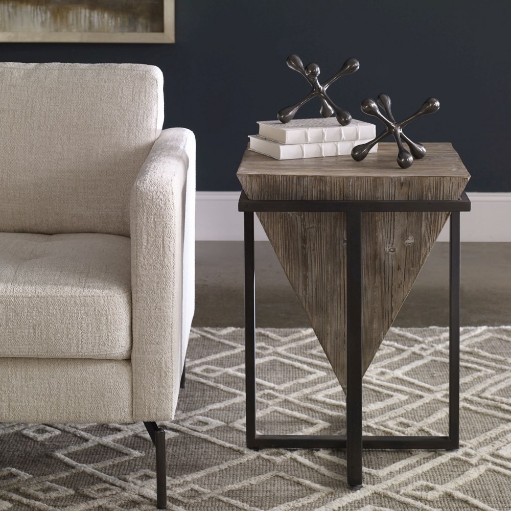 Bertrand - 25.25 inch Accent Table - 18.25 inches wide by 18.25 inches deep