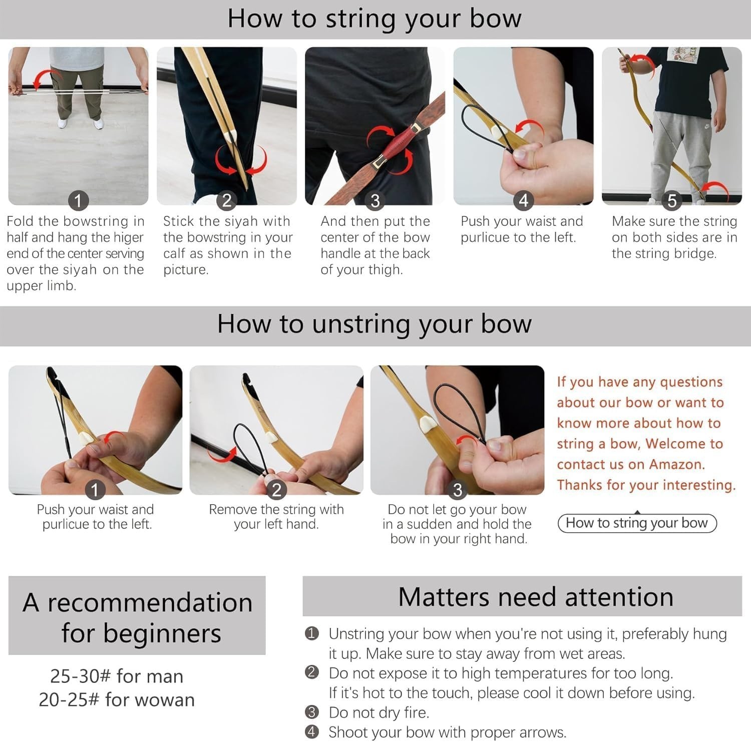 Versatile AF 53" Fiberglass Bow - Comfortable Precision for Archery Enthusiasts
