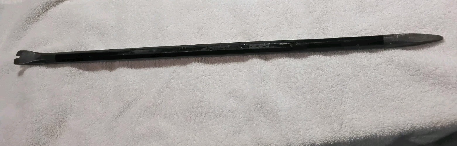 25"×11/16" POINTED VINTAGE PINCH WRECKING BAR " HEAVY DUTY "