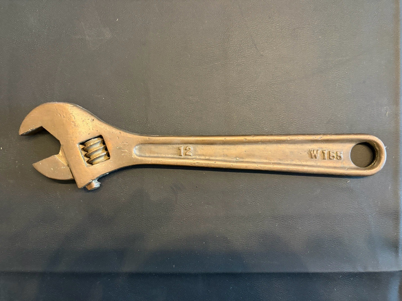 Berylco W155 12” Non-Sparking Adjustable Wrench BeCu Bronze USA Tool