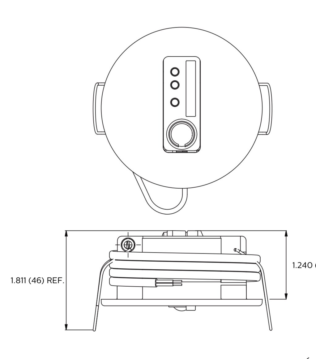 Ceiling Mount - EasySense | Philips Occupancy Sensor Philips 516666