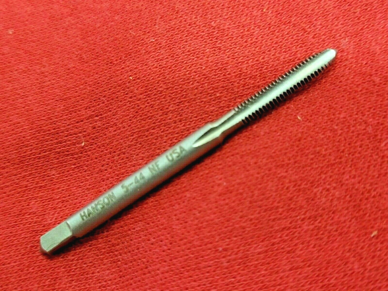 5-44 NF Plug Hand Tap Irwin Hanson 1117 RH Carbon Steel 3 Flute USA