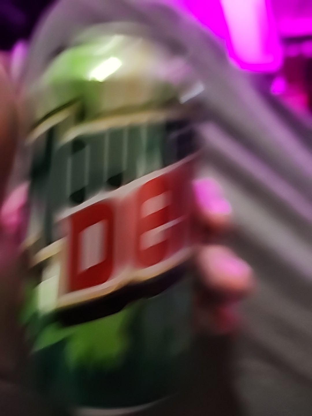 mountain dew can from usa