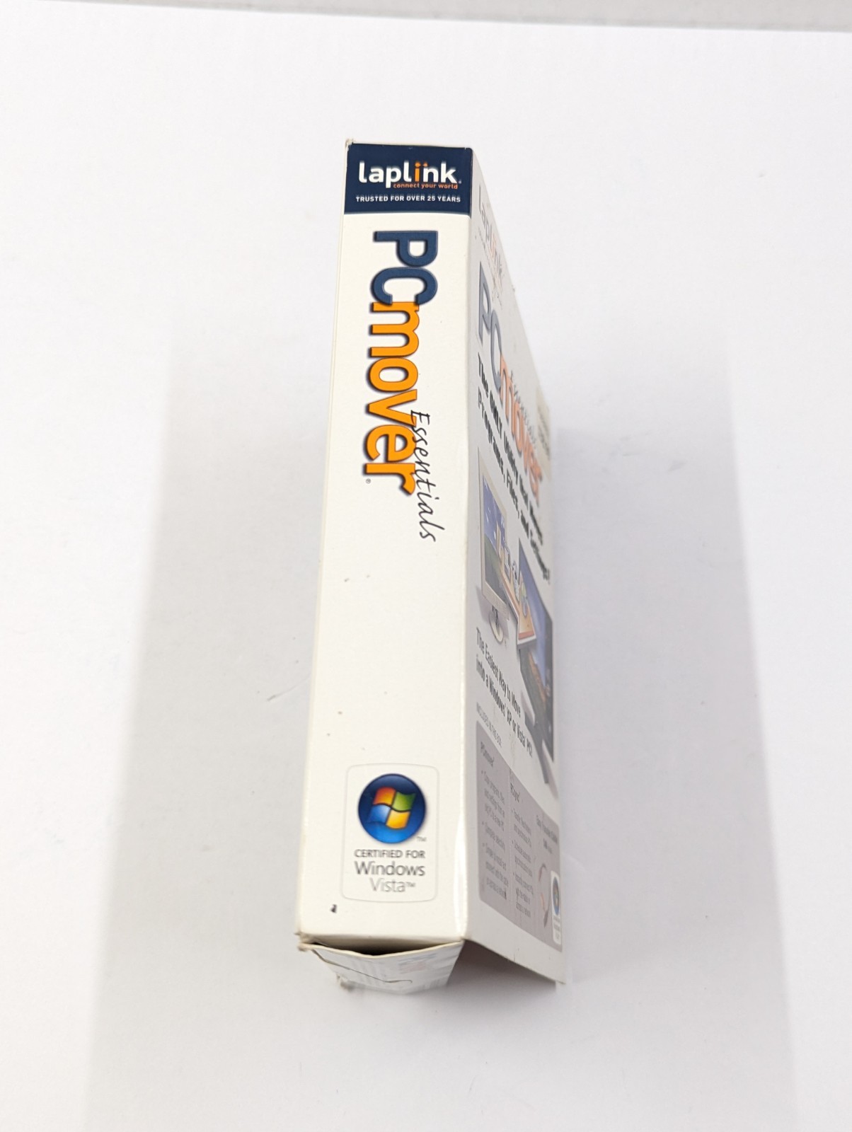 Laplink PC Mover Essentials (CD, Transfer Cable, Quick Start Guide) PCmover NEW