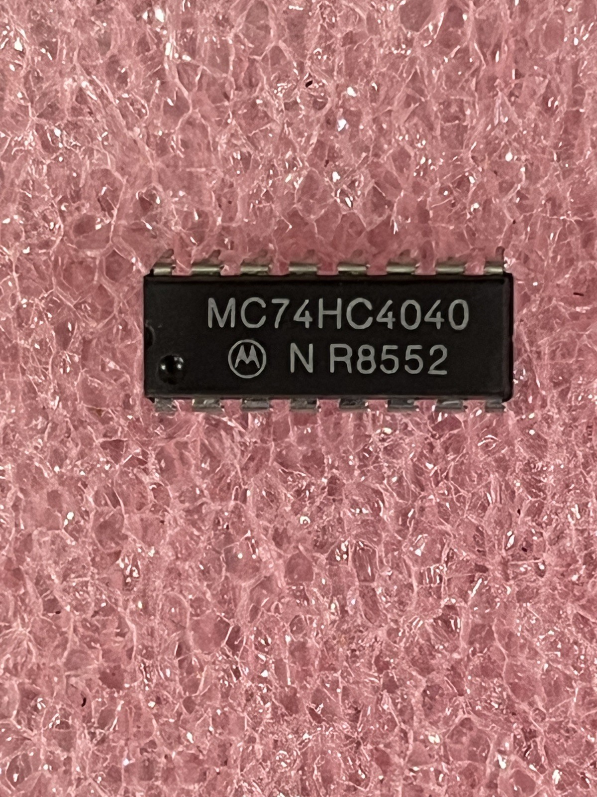 MC74HC4040N IC BINARY COUNTER 12 BIT 16 PIN DIP MOTOROLA (LOT OF 5)