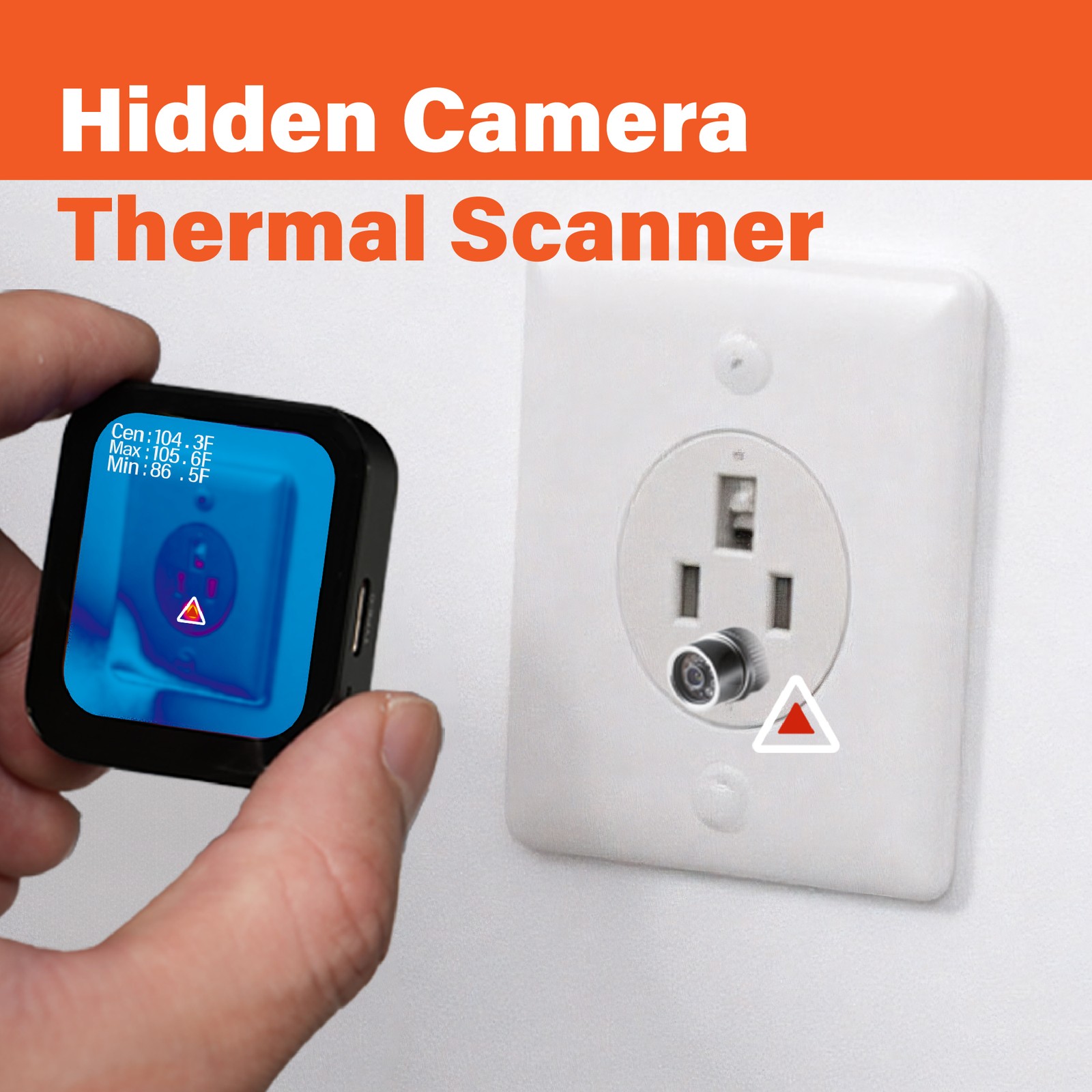 ANXTECH 128×96 IR Resolution Mini Thermal Imaging Camera