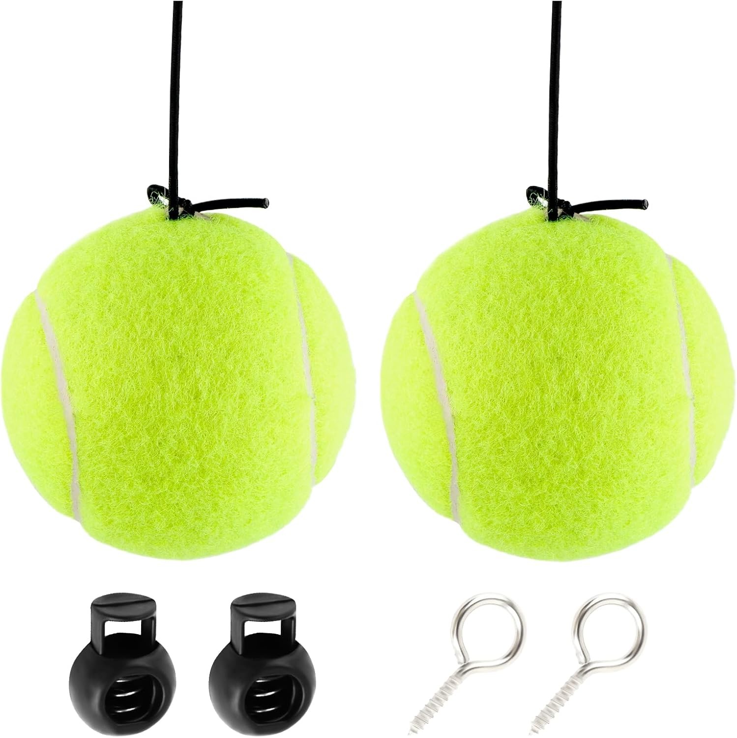 2PCS Tennis Garage Parking Aid with Lanyard,Height Adjustable Parking Stopper fo