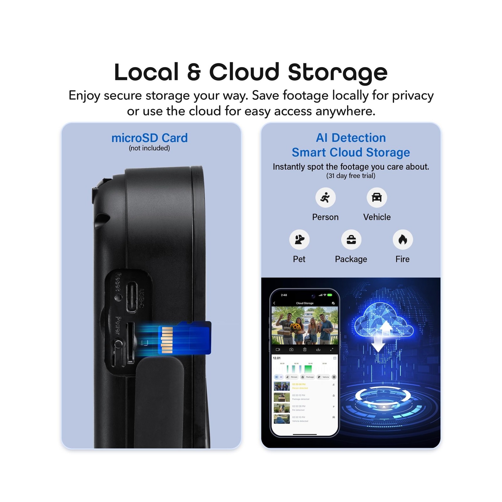 Geeni Halo 3MP Smart Video Doorbell Camera – Battery Powered or Hardwired