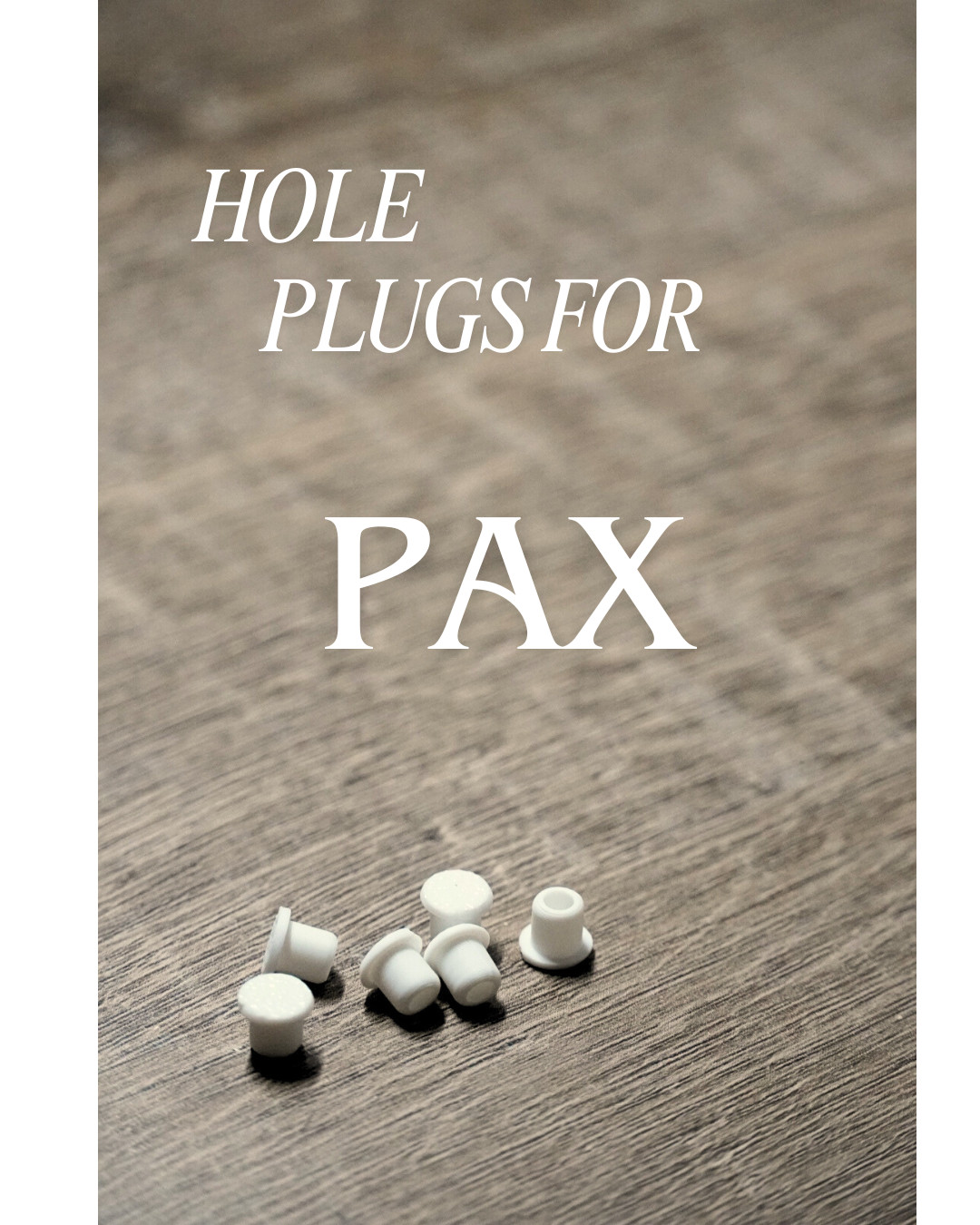 IKEA Pax Wardrobe Drill Hole Covers: Furniture Plugs, (110 pieces in 1 LOT)