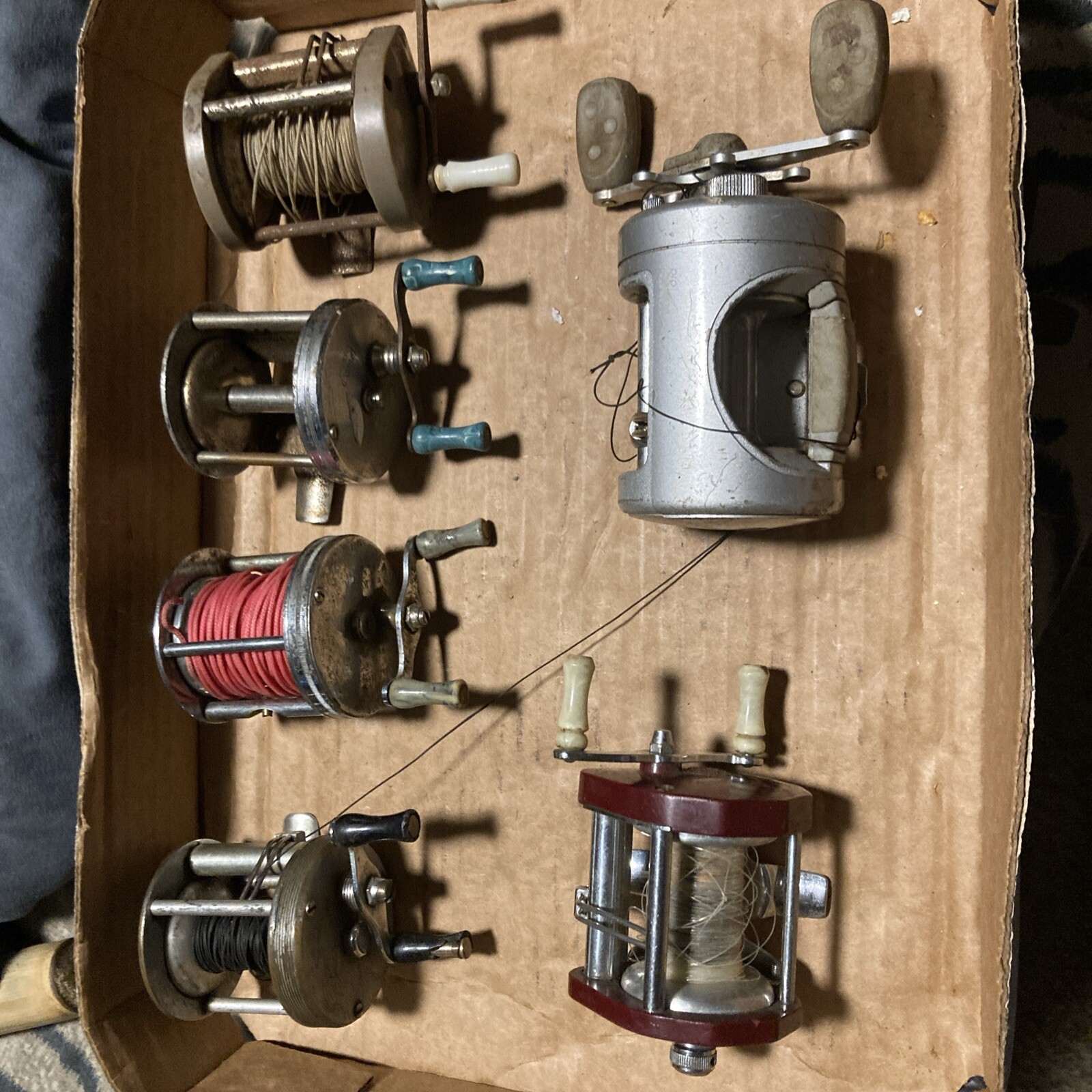 Vintage fishing reels