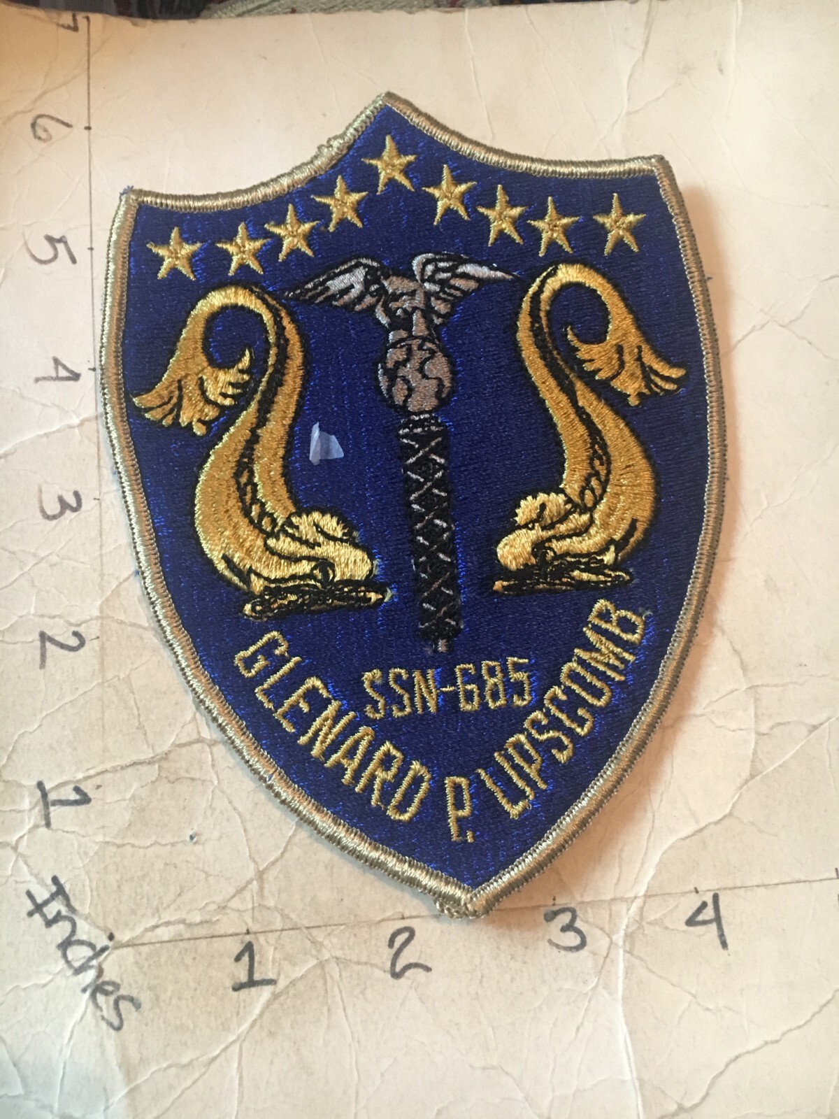 US Navy USS Glenard P. Lipscomb SSN-685 Submarine patch 6/9/25