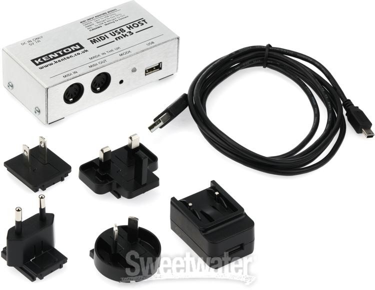 Kenton MIDI USB Host Mk3 USB Host to MIDI Converter