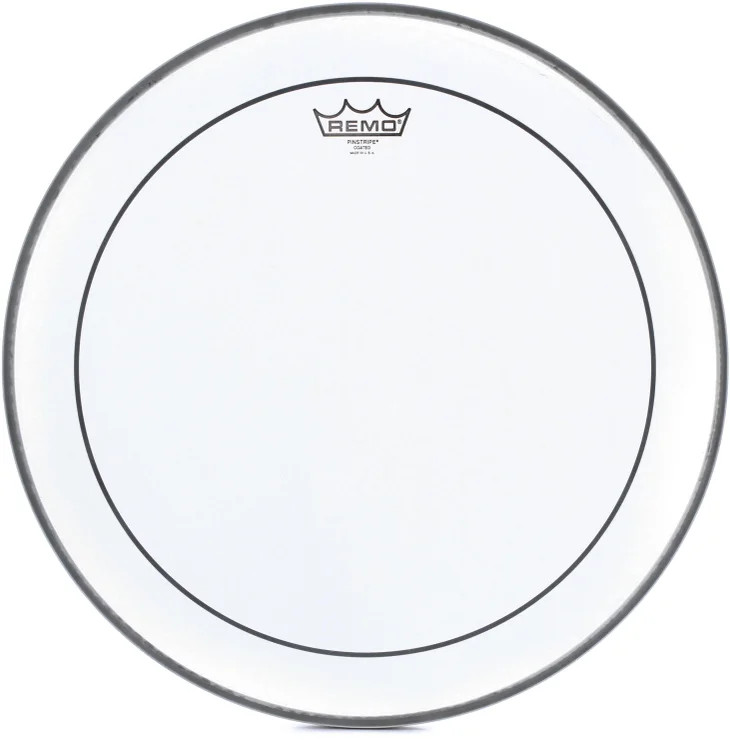 Remo Coated Pinstripe Bass Drumhead - 18"