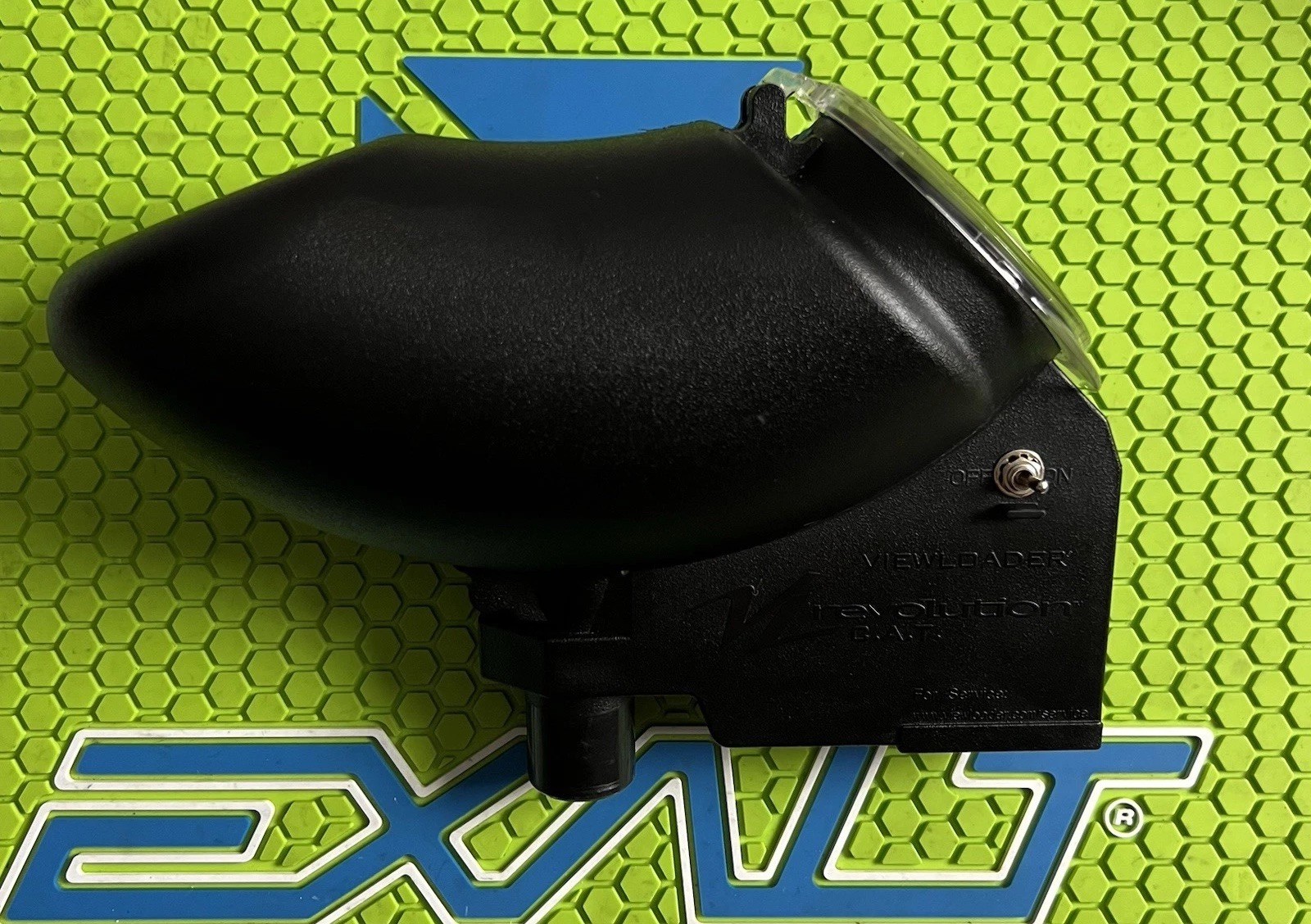 VIEWLOADER 9 VOLT REVY VL REVOLUTION C.A.T. PAINTBALL GUN LOADER HOPPER- BLACK