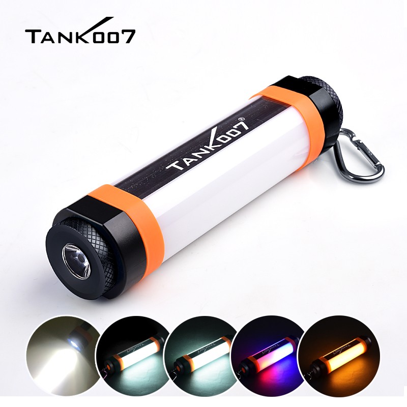 600lm Portable LED Camping Lantern Light Rechargeable Super Bright Flashlight
