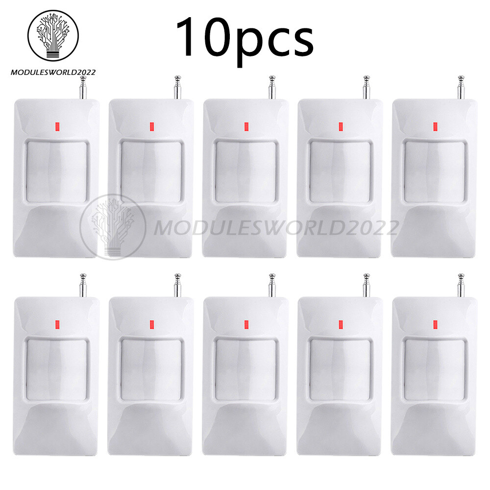 Infrared Human Motion Detection Sensor Wide Angle for Security Alarm System 433