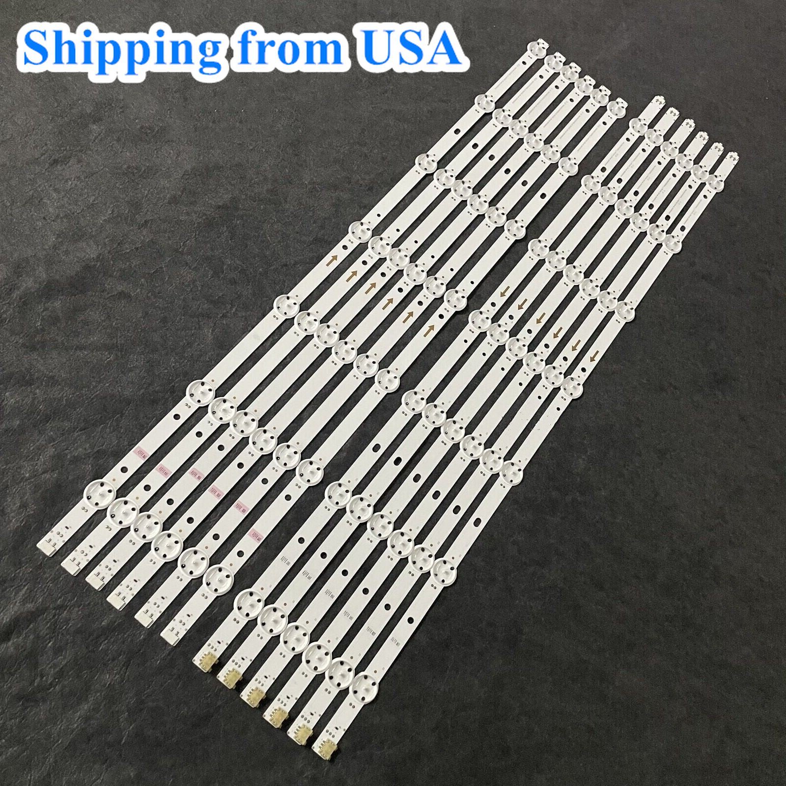 SVG650A28 Vizio E65U-D3 Backlight LED Strips Full set SVG650A28 (12) V650DJ4-QS5