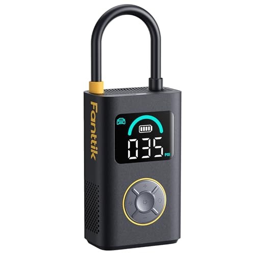 X10 Pro Portable Tire Inflator for Compact Car, 35s Fast Inflation Air