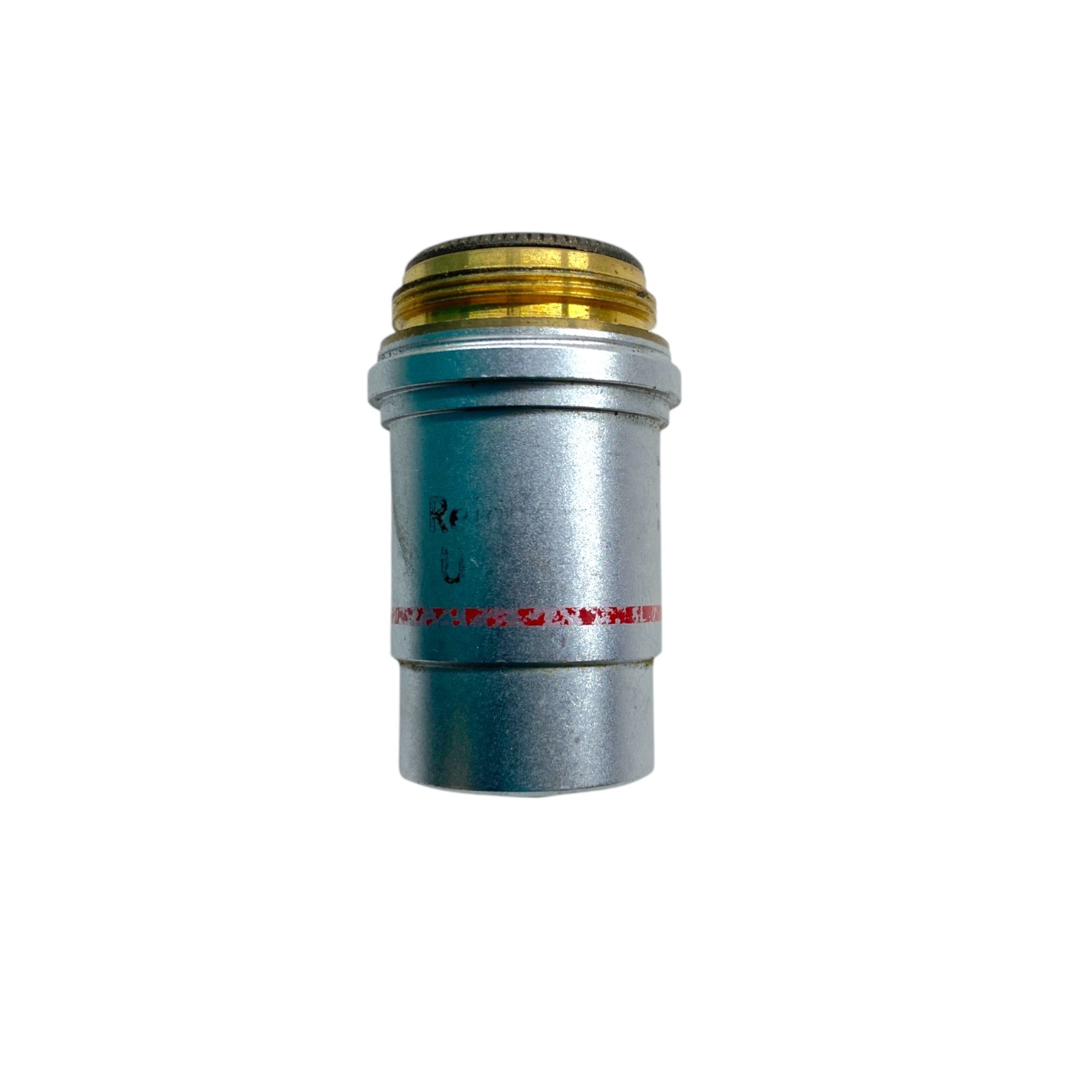 Reichert RMS 20mm Microscope Objective Lens Red Band