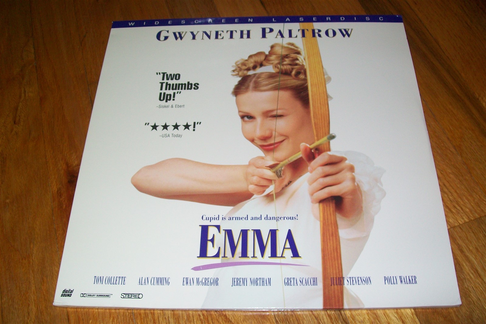 EMMA 2-Laserdisc LD SET WIDESCREEN FORMAT EXCELLENT CONDITION VERY RARE FUNNY!