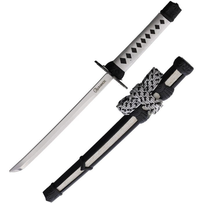 Tole 10 Imperial Miniature Katana Knife 3.88" Stainless Blade Plastic Handle