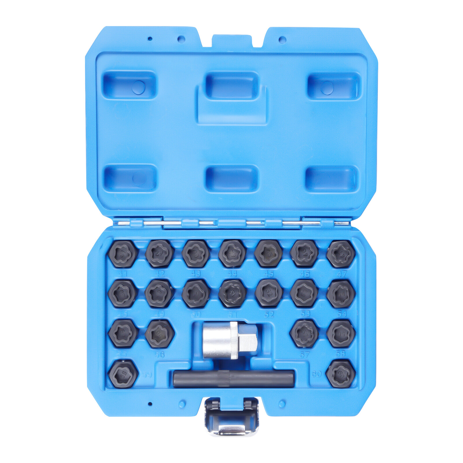 22pcs Universal Locking Lug Nut Master Key Set Wheel Lock Removal Tool NEW US