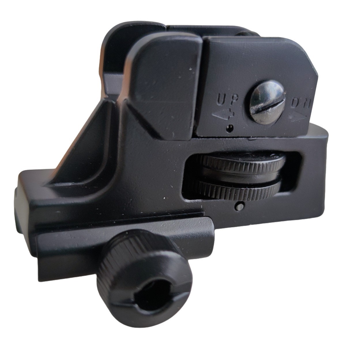 Metal Rear Sight Near Sight Adjustable Not Carry Handle Mount Removable