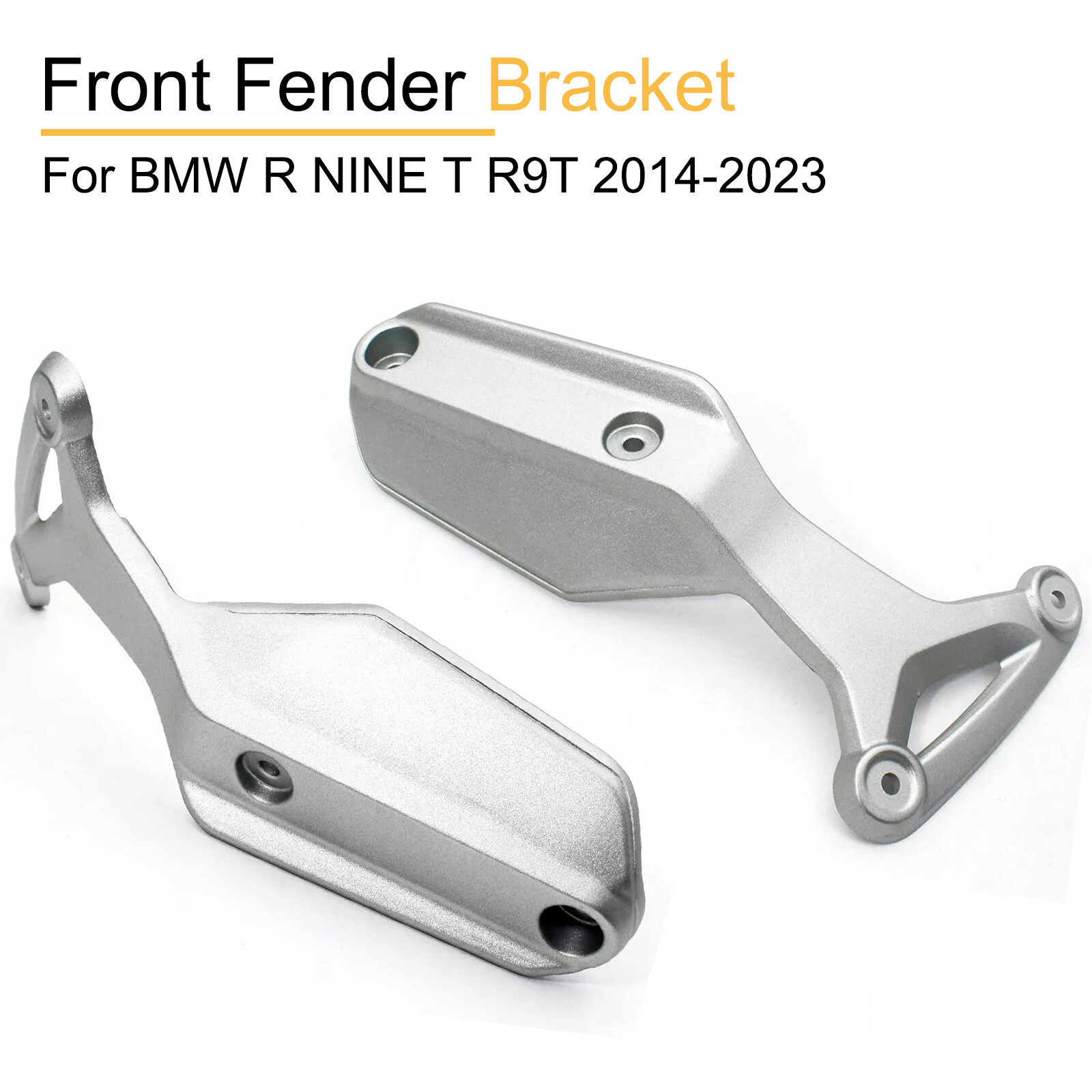 1 Pair Front Fender Bracket For BMW R NINE T 2014-2023 Mudguard Mount Holder