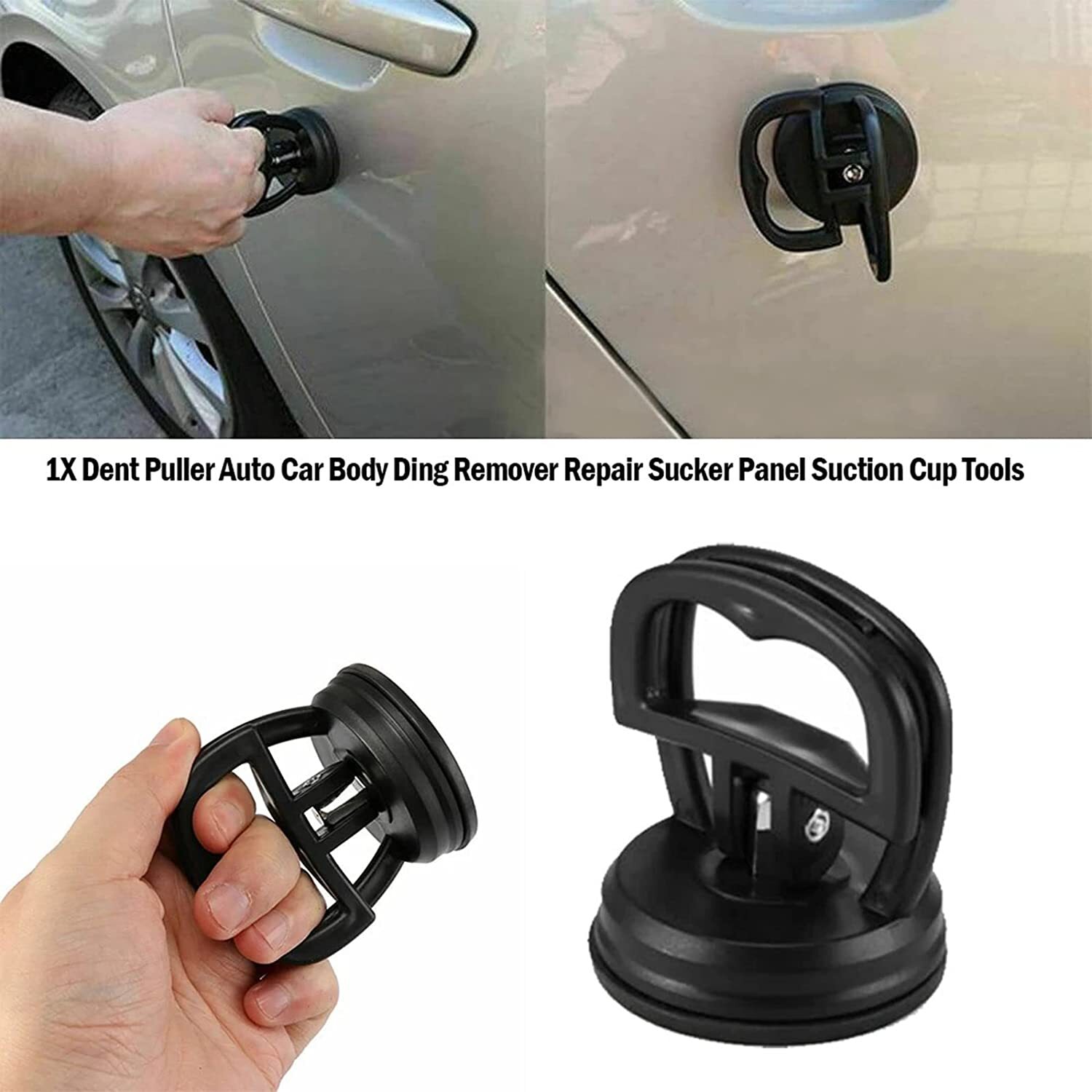 Car Paintless Dent Repair Kit - Easy Dent Removal with Puller, Glue Gun & Tabs