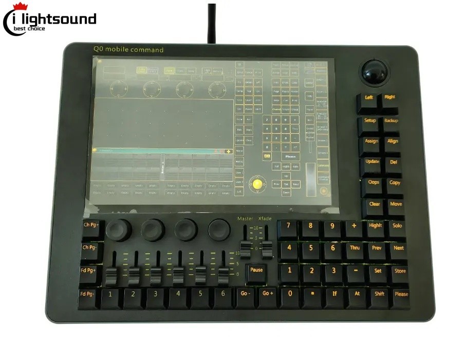 Q0 mobile command wing controller onpc with display &bag for MA2 DMX lighting