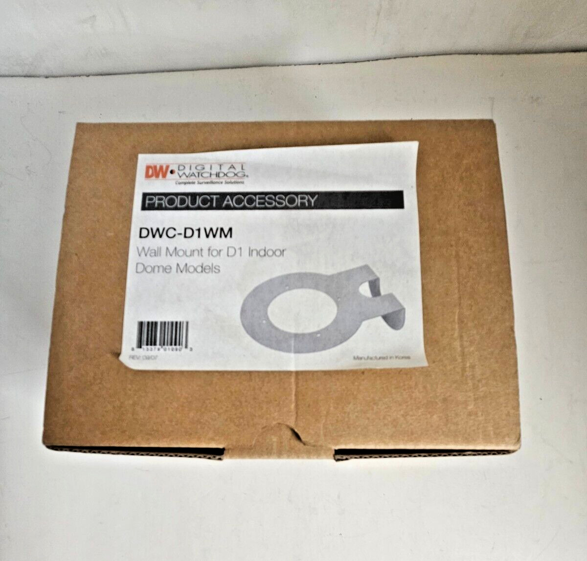 DW Digital Watchdog DCW-D1WM Wall Mount Bracket for Indoor Dome Cameras NEW