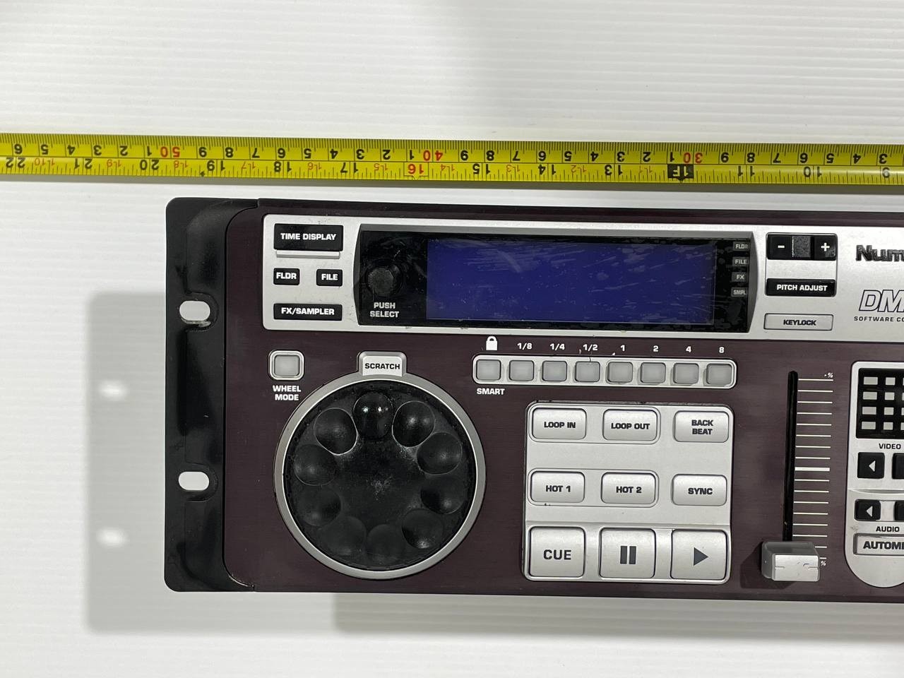 Numark DMC2 PROFESSIONAL RACKMOUNT DJ SOFTWARE CONTROLLER - No Cord, Untested.
