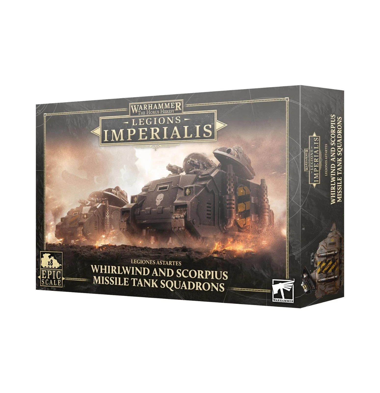 Legions Imperialis Whirlwind and Scorpius Missile Tank Squadrons Warhammer