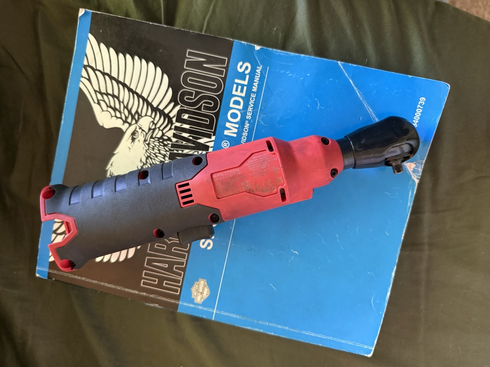 Snap On 1/4 Ratchet Ctr814