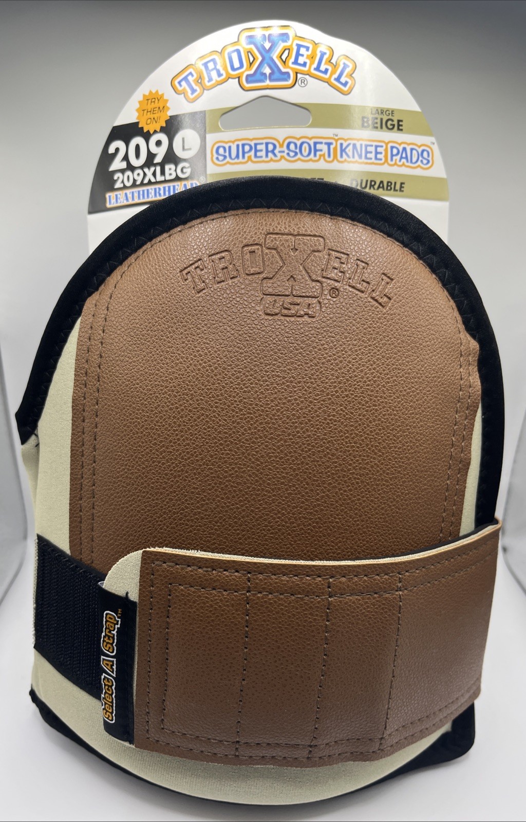 Premium Troxell Supersoft Leatherhead Size L. NEW FREE SHIPPING