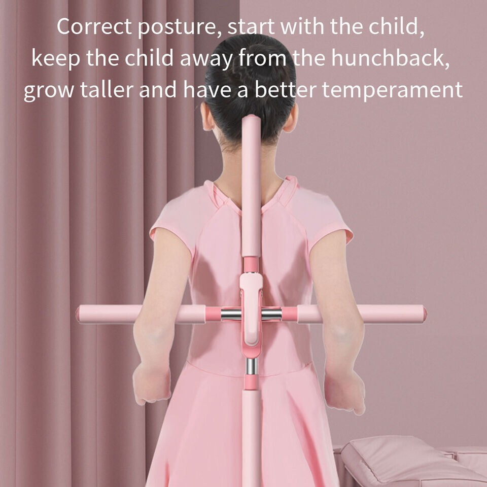 Posture Corrector Yoga Stick Stretching Tool Back Straightener Adjustable Length