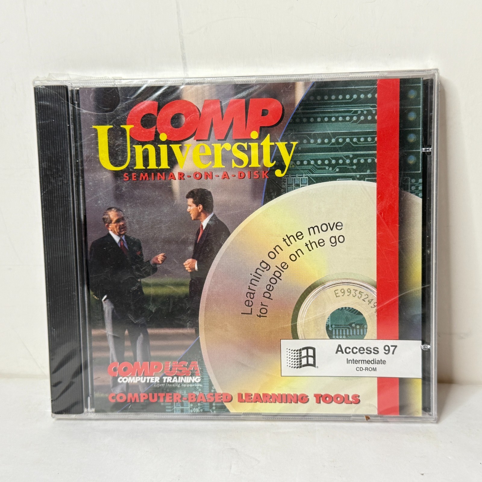Comp USA University Seminar On A Disk 1990s Windows Software CD-ROM PC *B2G2*