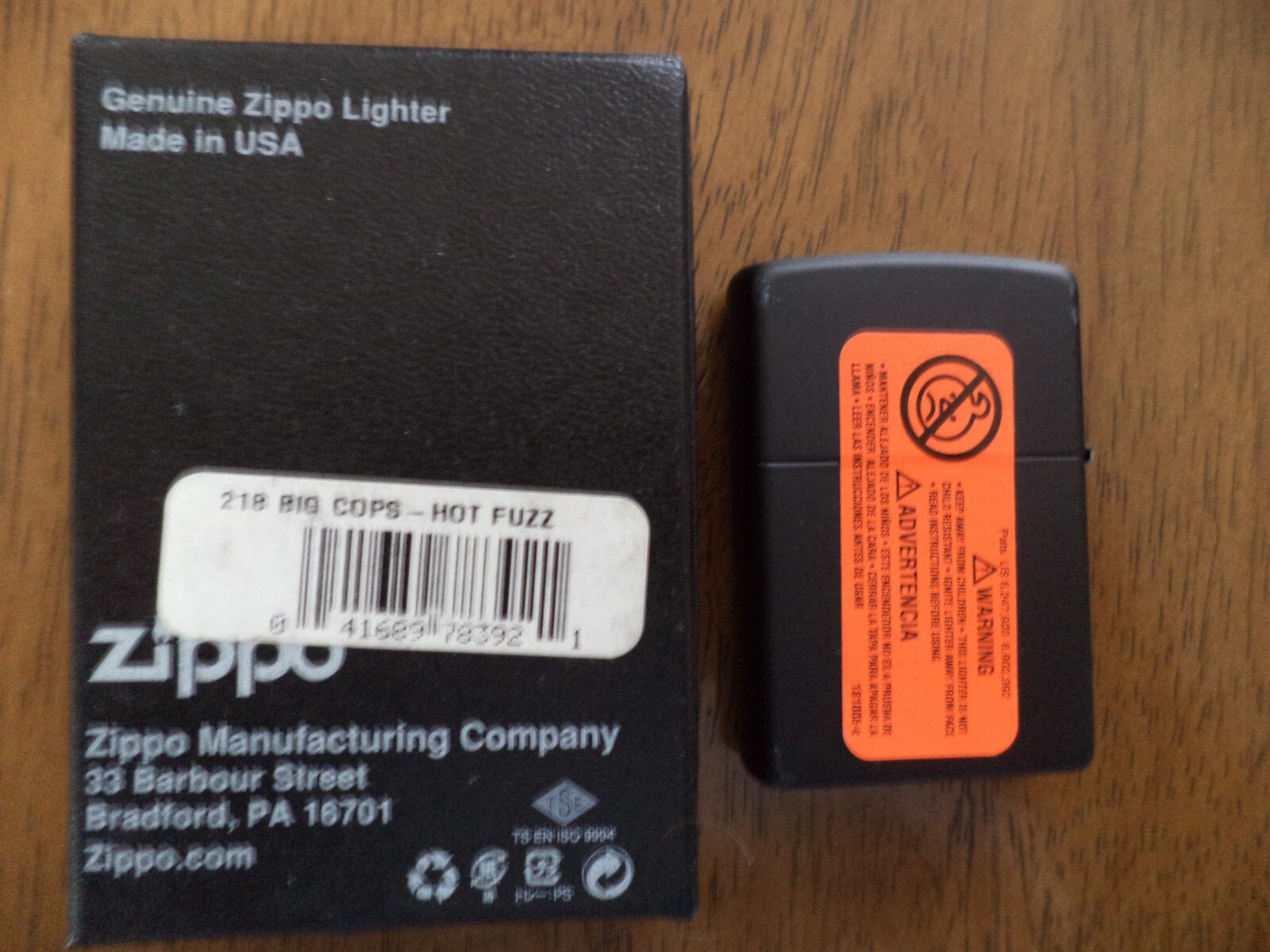 Zippo Hot Fuzz Lighter