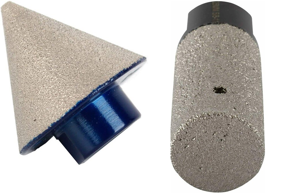 3/16" - 1-1/2" Diamond Chamfer Bit 15mm Finger Milling Bit Hole Trimming Enlarge