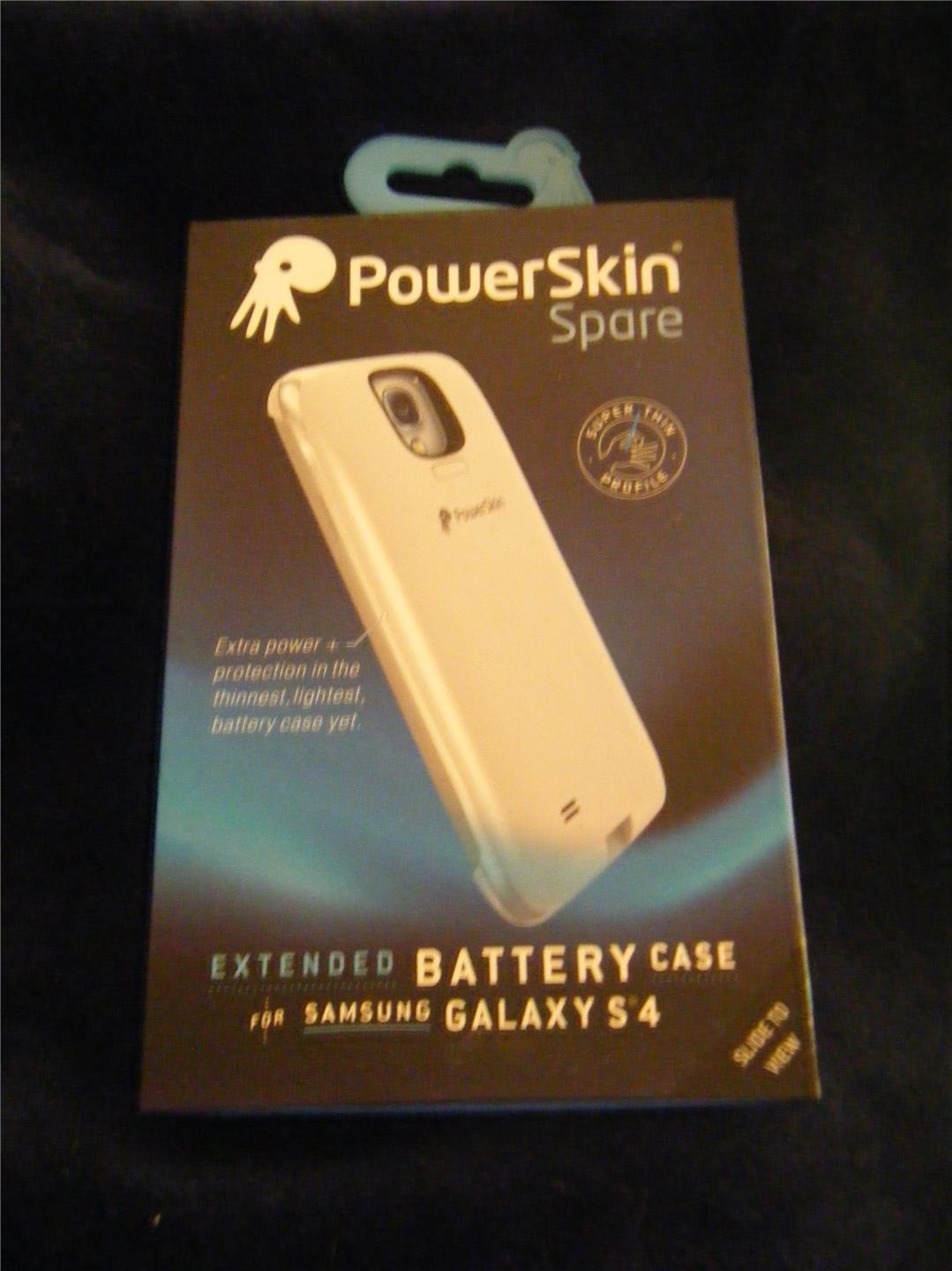 POWER SKIN SPARE ( WHITE ) FOR GALAXY S4